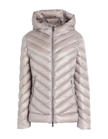 WOOLRICH - Chevron Quilted Hooded Jacket