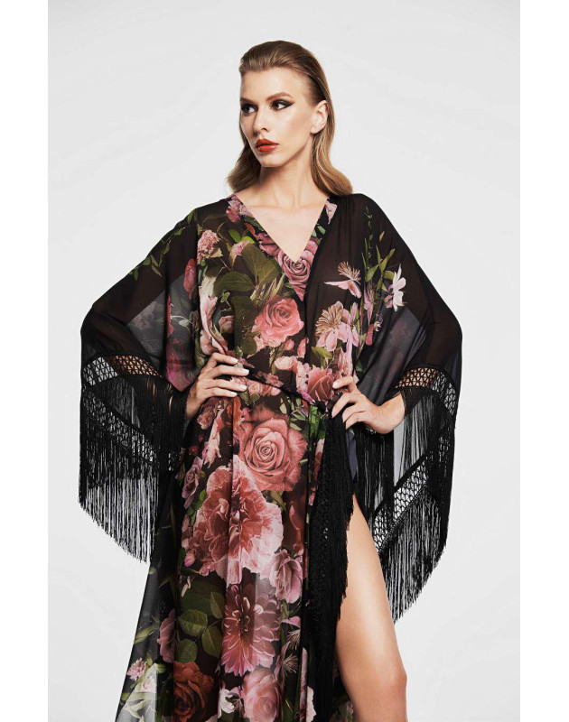 Autunno Cotone Cool Kaftan Marca Heat Wave Vestito Estivo Donna